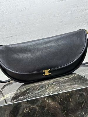 Celine Soft Triomphe Halfmoon