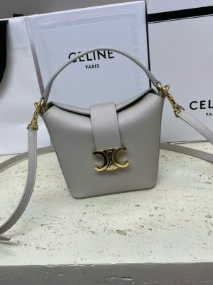 Celine Triomphe Mini Bucket