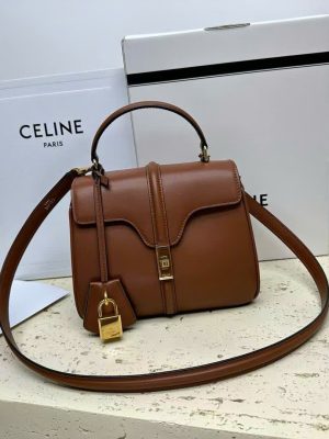 Celine Triomphe Crossbody Satinated