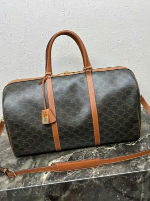 Celine Triomphe Canvas Cloche