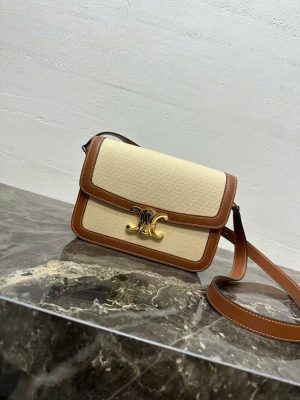 Celine Triomphe PVC Shoulder