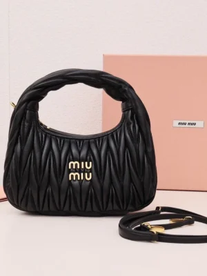 Miu Miu Wander Matelassé Nappa