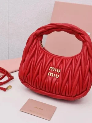 Miu Miu Wander Matelassé Nappa