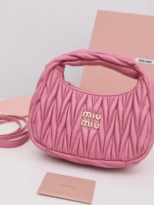 Miu Miu Wander Matelassé Nappa