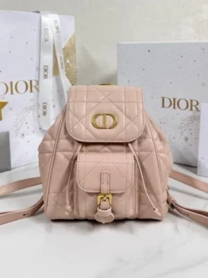 Dior Caro Backpack Macrocannage