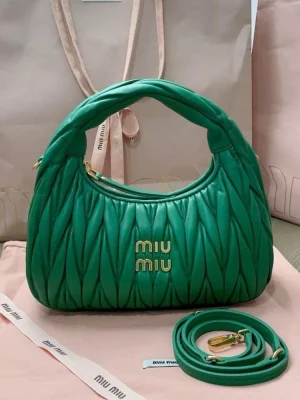 Miu Miu Wander Matelassé Nappa