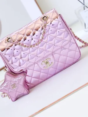 Chanel Coco Metallic Flap