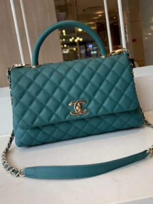 Chanel Coco Caviar Handle