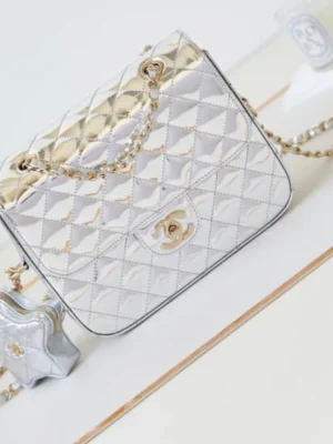 Chanel Coco Metallic Flap