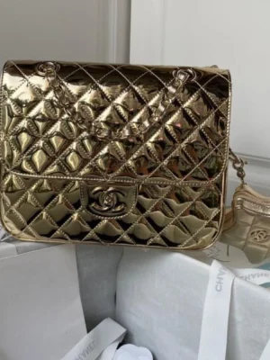 Chanel Coco Metallic Flap