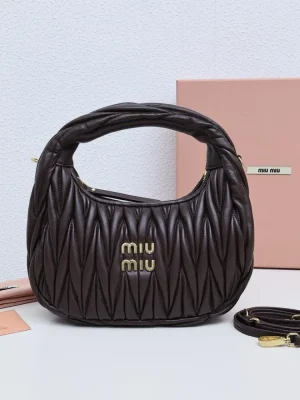 Miu Miu Wander Matelassé Nappa