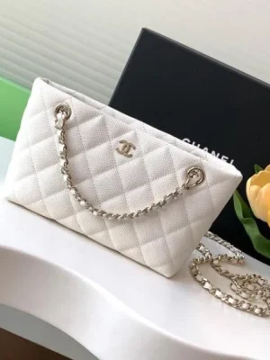 Chanel Coco Tote Shopping