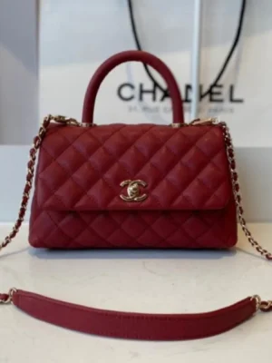 Chanel Coco Caviar Handle