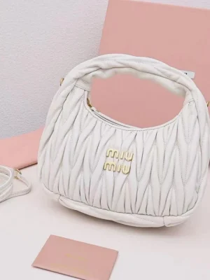 Miu Miu Wander Matelassé Nappa