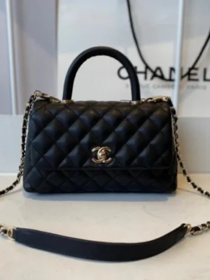 Chanel Coco Caviar Handle