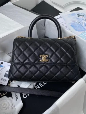 Chanel Coco Caviar Handle