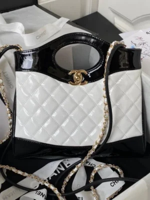 Chanel Coco Patent Shopping