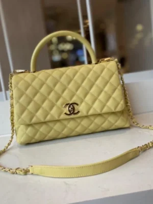 Chanel Coco Caviar Handle