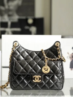 Chanel Coco Hobo Shiny