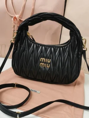 Miu Miu Wander Matelassé Nappa