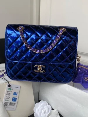 Chanel Coco Metallic Flap