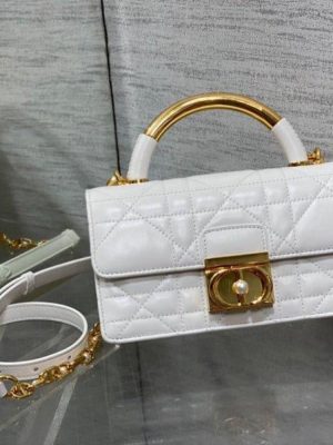 Dior Mini Ange Macrocannage