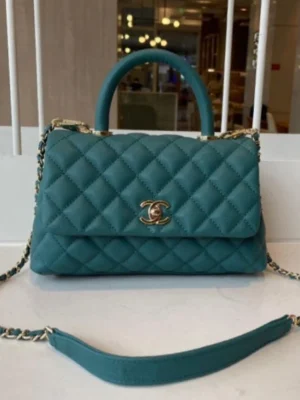 Chanel Coco Caviar Handle