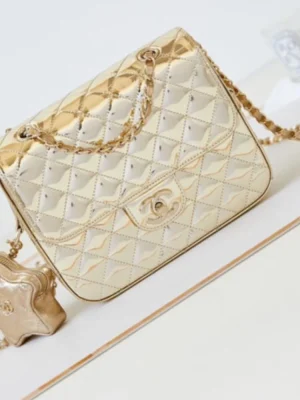 Chanel Coco Metallic Flap