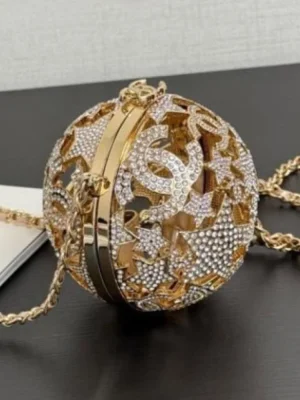 Chanel Gold Star Sphere