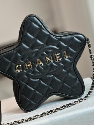 Chanel Metallic Gold Star