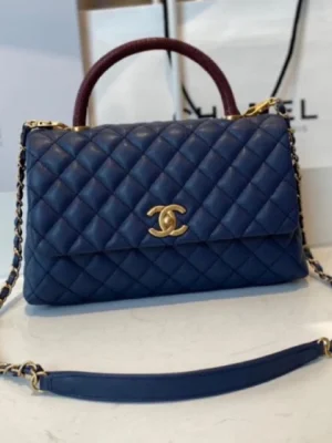 Chanel Coco Caviar Handle