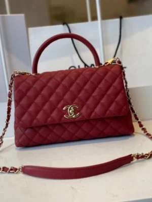 Chanel Coco Caviar Handle