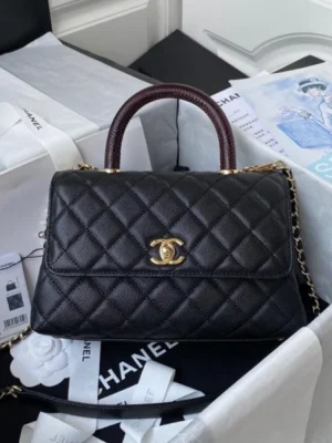 Chanel Coco Caviar Handle