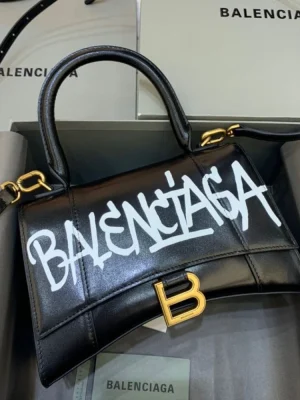 Balenciaga Graffiti Hourglass Handle