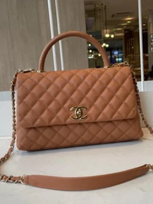 Chanel Coco Caviar Handle