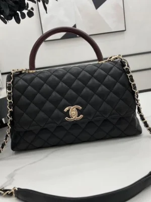 Chanel Coco Caviar Handle