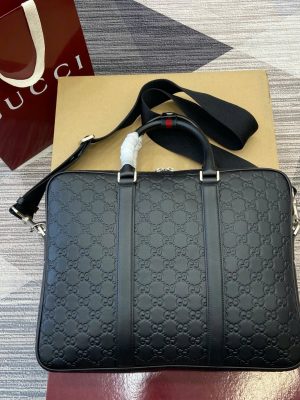 Gucci GG Emblem Biefcase