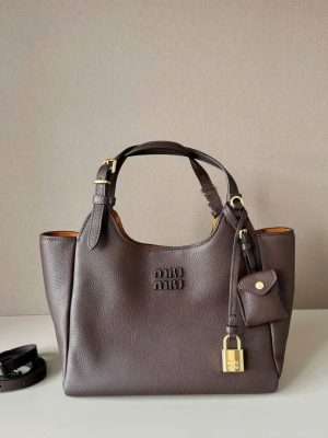 Miu Miu Hammered Crossbody