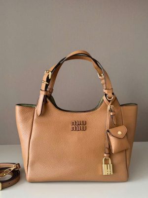 Miu Miu Hammered Crossbody