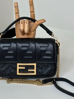 Fendi Baguette Embossed Mini