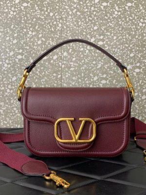 Valentino Garavani Grainy Flap