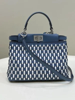 Fendi Peekaboo Woven Top