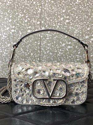 Valentino Garavani Grainy Crystal