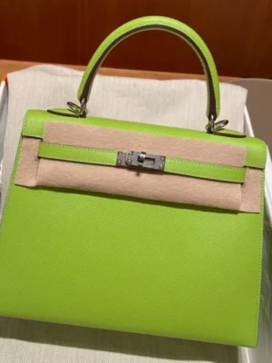 Hermès Kelly Etain Epsom