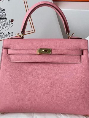 Hermès Kelly Etain Epsom