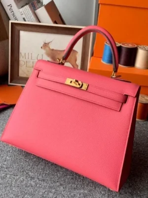 Hermès Kelly Etain Epsom
