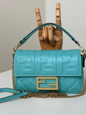 Fendi Baguette Embossed Mini