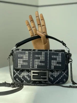 Fendi Baguette Embossed Mini