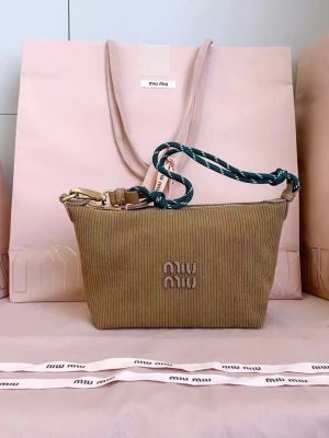 Miu Miu Corduroy Pouch