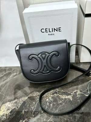 Celine Triomphe Folco Shoulder
